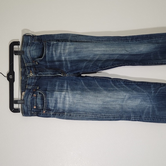 Lucky Brand Jeans Wide Leg Worn Size 30 - Picture 2 of 16